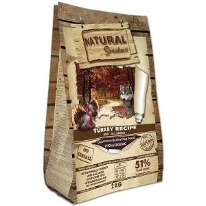 Natural Greatness Pavo para perro