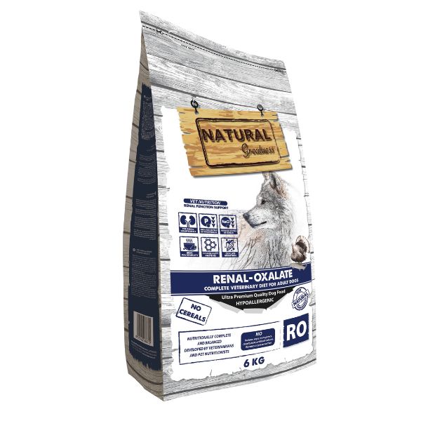 Natural Greatness pienso renal Oxalato para perro – 6Kg