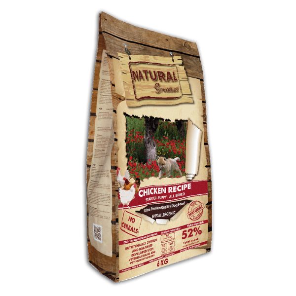 Natural Greatness Pollo Cachorro y Destete – 6Kg