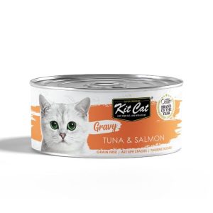 Kit Cat Gravy 70gr – Atún con Salmón