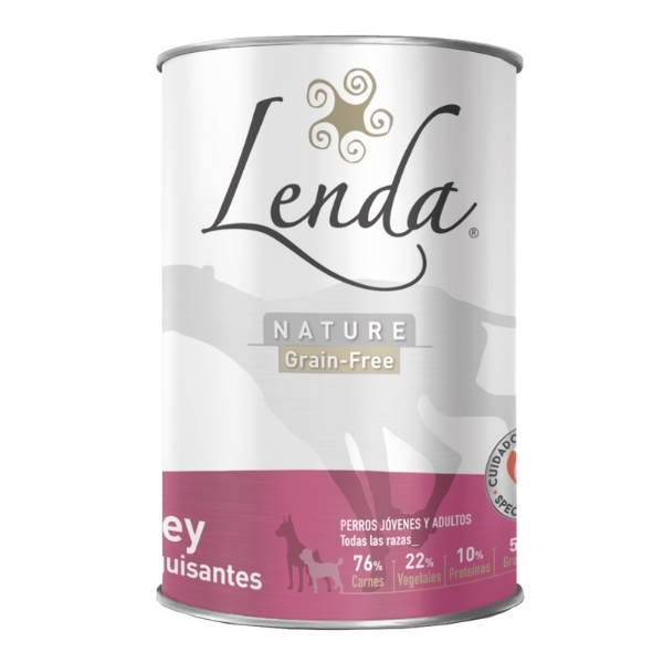 Alimento húmedo natural para perros Lenda Buey