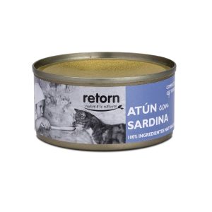 Retorn lata para gato – Atún con sardina