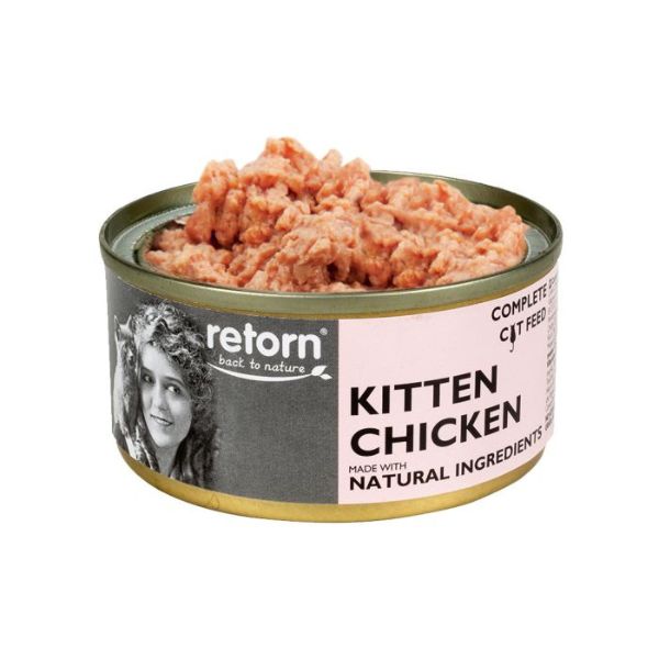 Comprar Lata Retorn Pollo para gato cachorro Kitten