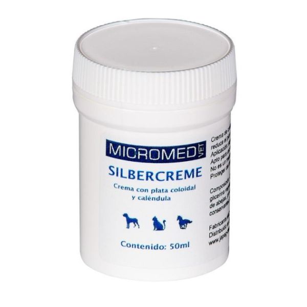 micromed silbercreme crema con plata coloidal para perros gatos caballos