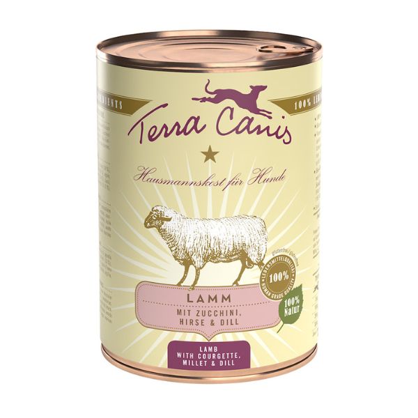 Terra Canis classic cordero con calabacín