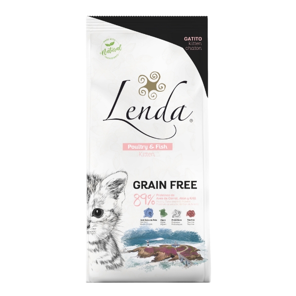 Lenda Kitten Poultry & Fish Grain Free 2Kg