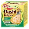 Churu Cat Dashi Pollo con Copos Bonito para gatos