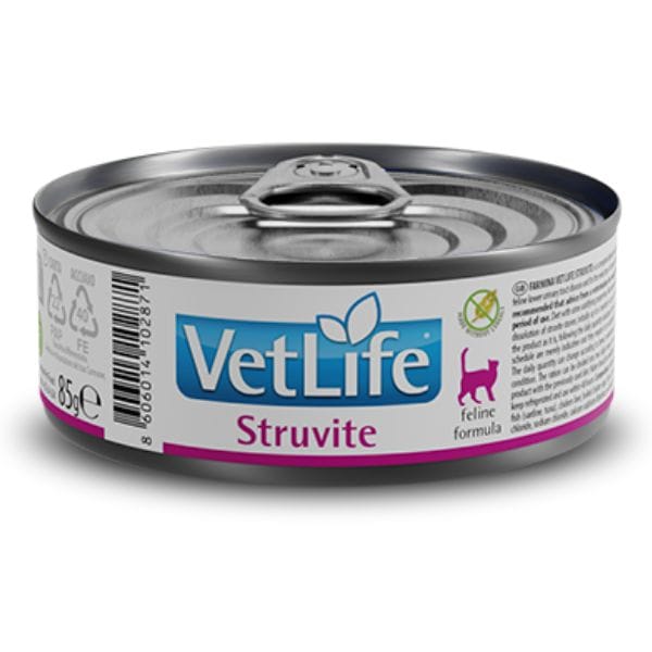 Farmina Vetlife Struvite lata para gatos 85gr