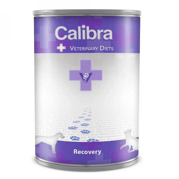 Lata Calibra alimento húmedo Recovery para perros y gatos 400gr