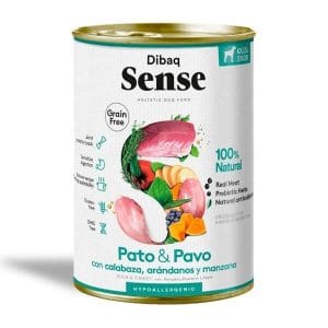 Dibaq Sense Grain Free Húmedo – Pato y Pavo
