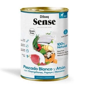 Dibaq Sense Grain Free Húmedo – Merluza y Atún