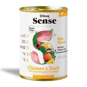 Dibaq Sense Grain Free Húmedo – Pollo y Pato