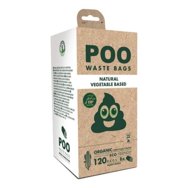 Bolsas excremento perro maiz Poo Natural