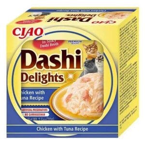 Inaba Dashi Delights para gato – Atún
