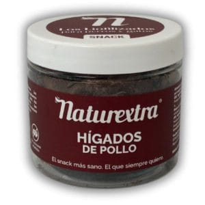 Snack Liofilizado NaturExtra – Corazón de pollo