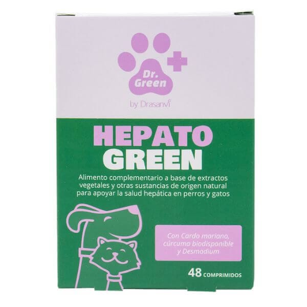 hepatogreen limpiador hepático para perros y gatos