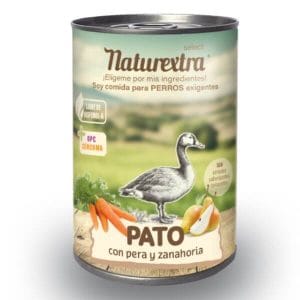NaturExtra comida húmeda para perro 400gr – Pato