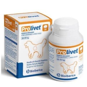 Prolivet Protector Hepático – Perro raza grande 30 comp.