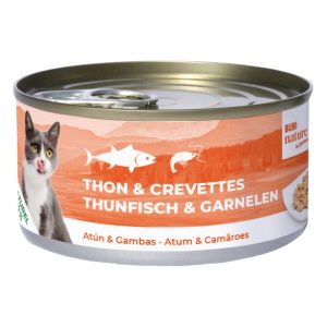 Bubi Nature Atún con gambas para gatos
