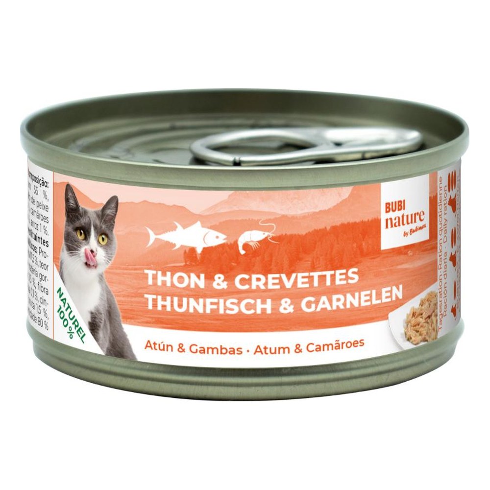 Bubi Nature Atún con gambas para gatos – 70gr