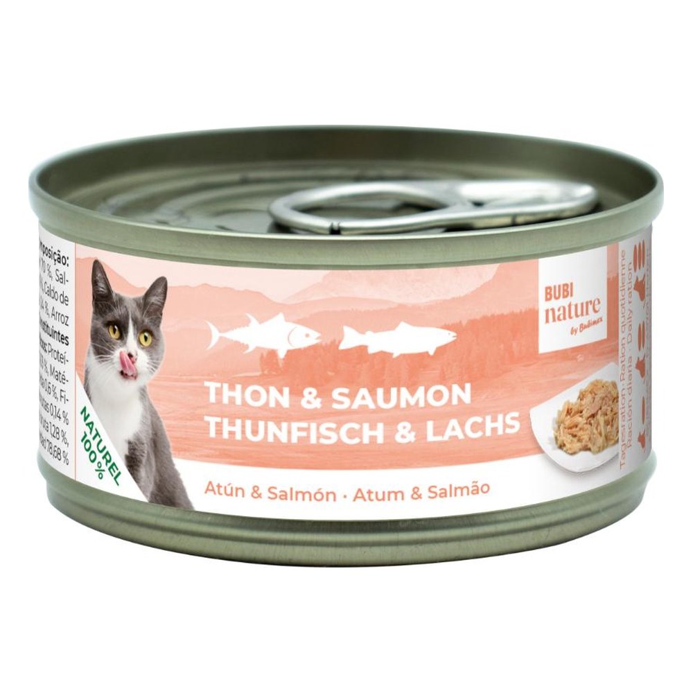 Bubi Nature Atún con salmón para gatos – 70gr