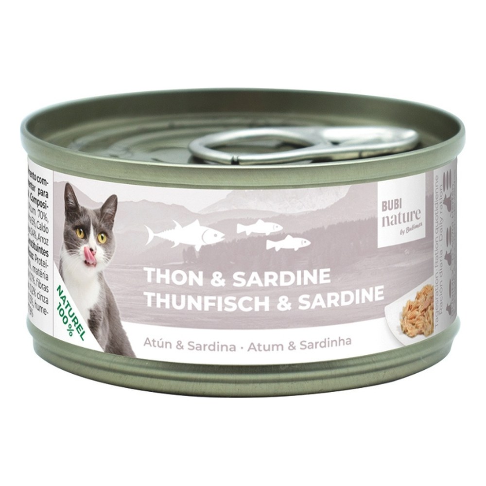 Bubi Nature Atún con sardina para gatos – 140gr