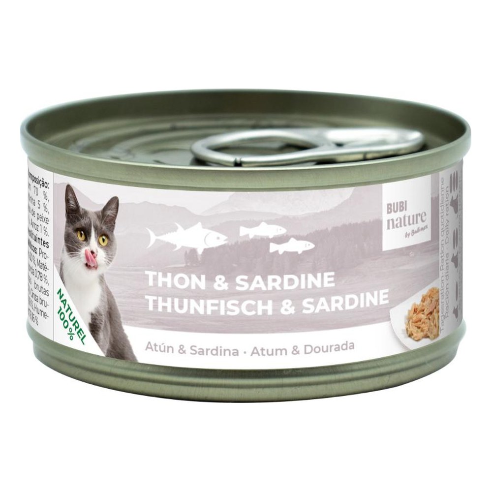 Bubi Nature Atún con sardina para gatos – 70gr