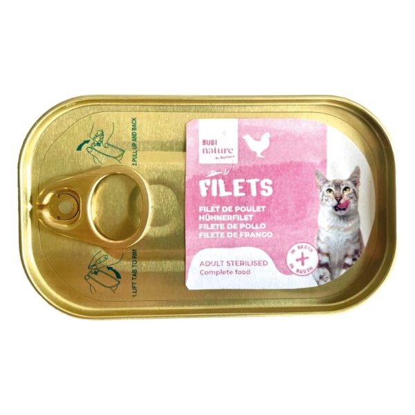 Bubi Nature Filets húmedo completo para gatos
