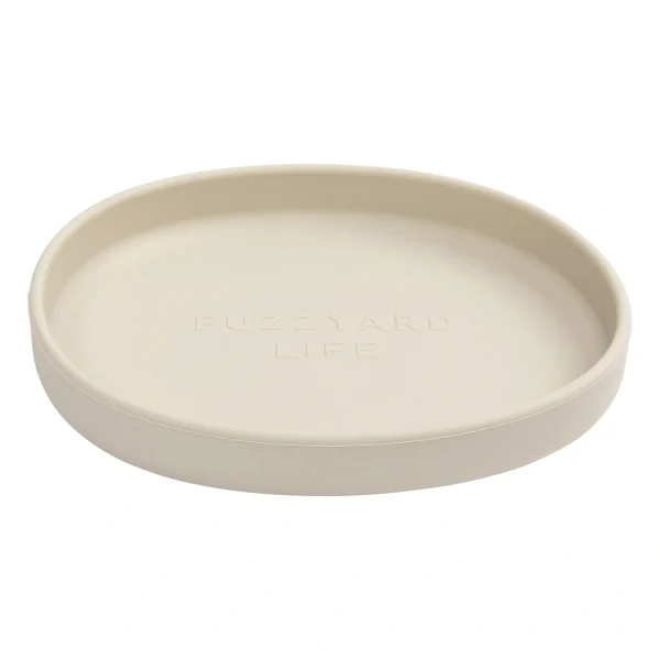 Comedero plano Silicona para perros y gatos – Sandstone
