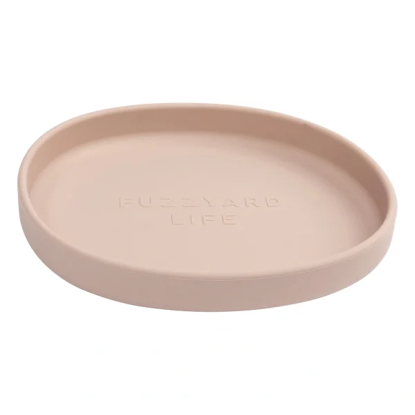 Comedero plano Silicona para perros y gatos – Soft Blush