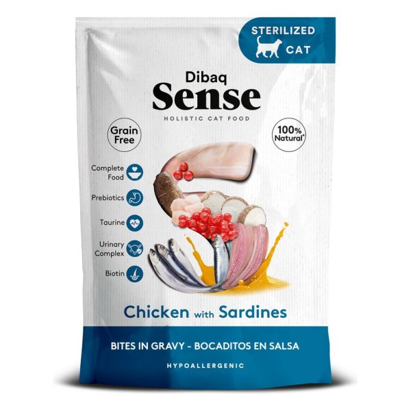 Dibaq Sense Bocaditos en salsa para gato