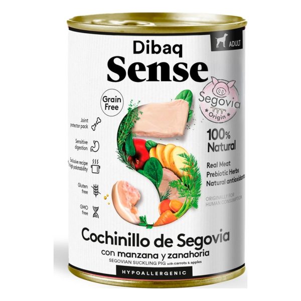 Dibaq Sense Grain Free Húmedo 380gr – Cochinillo Segoviano