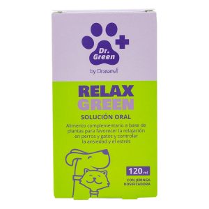 Dr. Green RelaxGreen: relajante natural para perros y gatos – Solución Oral (120ml)