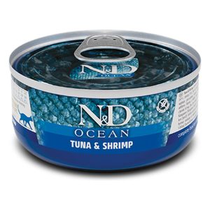Farmina N&D Ocean para gatos 70gr – Atún con gambas