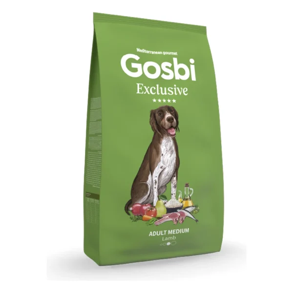 Gosbi Exclusive Cordero con arroz Medium