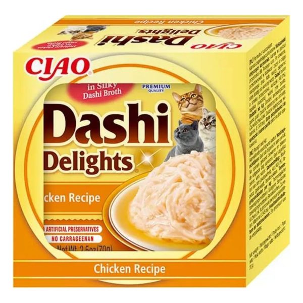 Inaba Dashi Delights para gato – Pollo