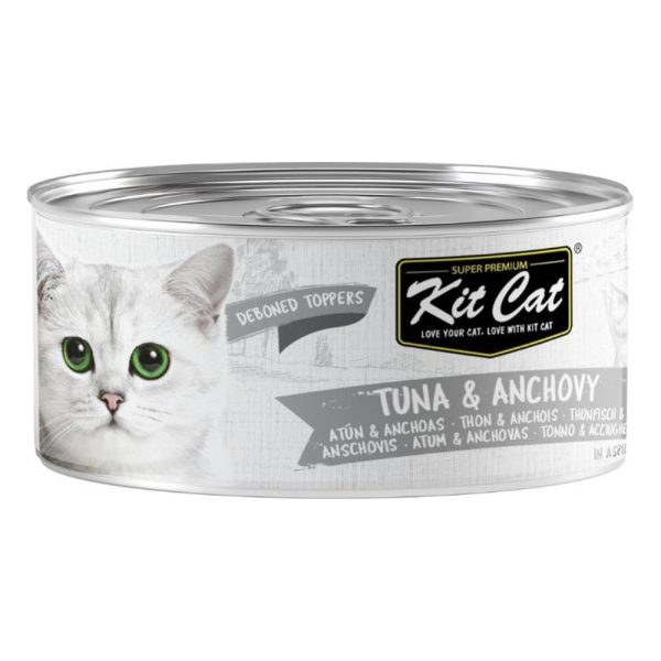 Kit Cat Toppers 80gr – Atún con anchoa