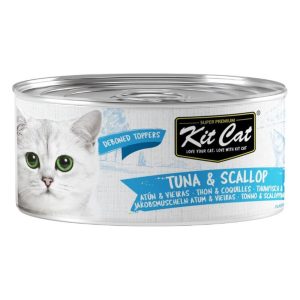 Kit Cat Toppers 80gr – Atún con vieira