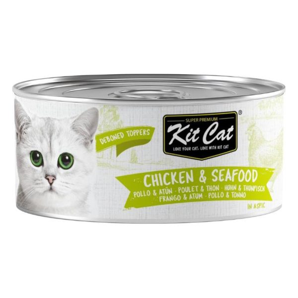 Kit Cat Toppers 80gr – Pollo con atún