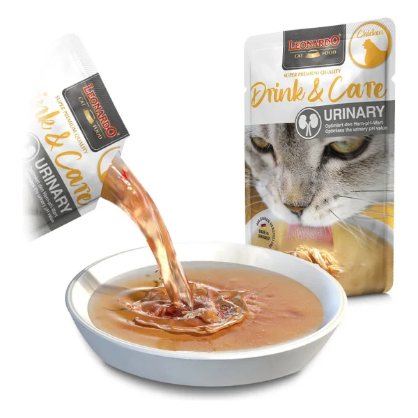 Leonardo Drink Caldo de Pollo Urinary Care para gatos