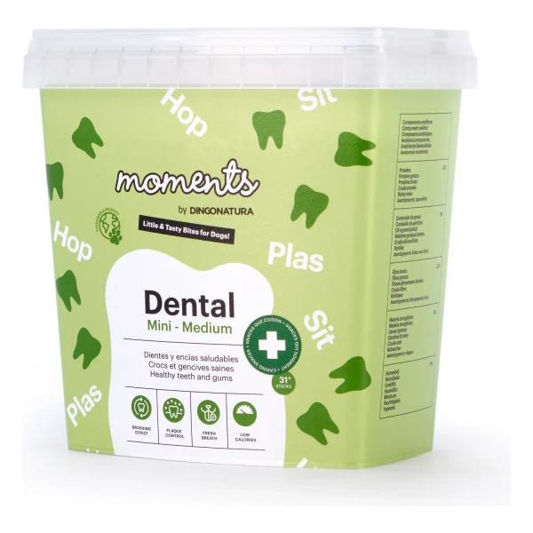 Moments Dental Barritas dentales naturales – Mini-Medium