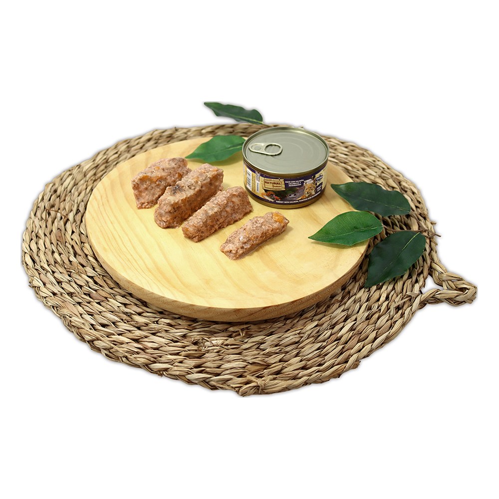 Natural Greatness Complet para gato - Pavo con salmón (en plato)