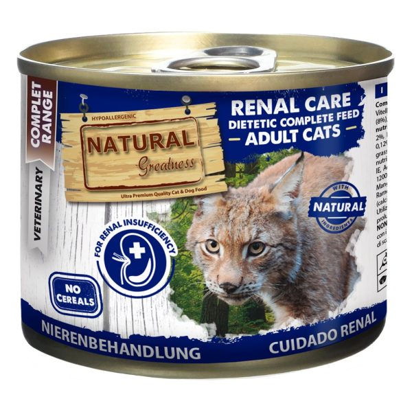Natural Greatness lata Renal para gatos 200gr