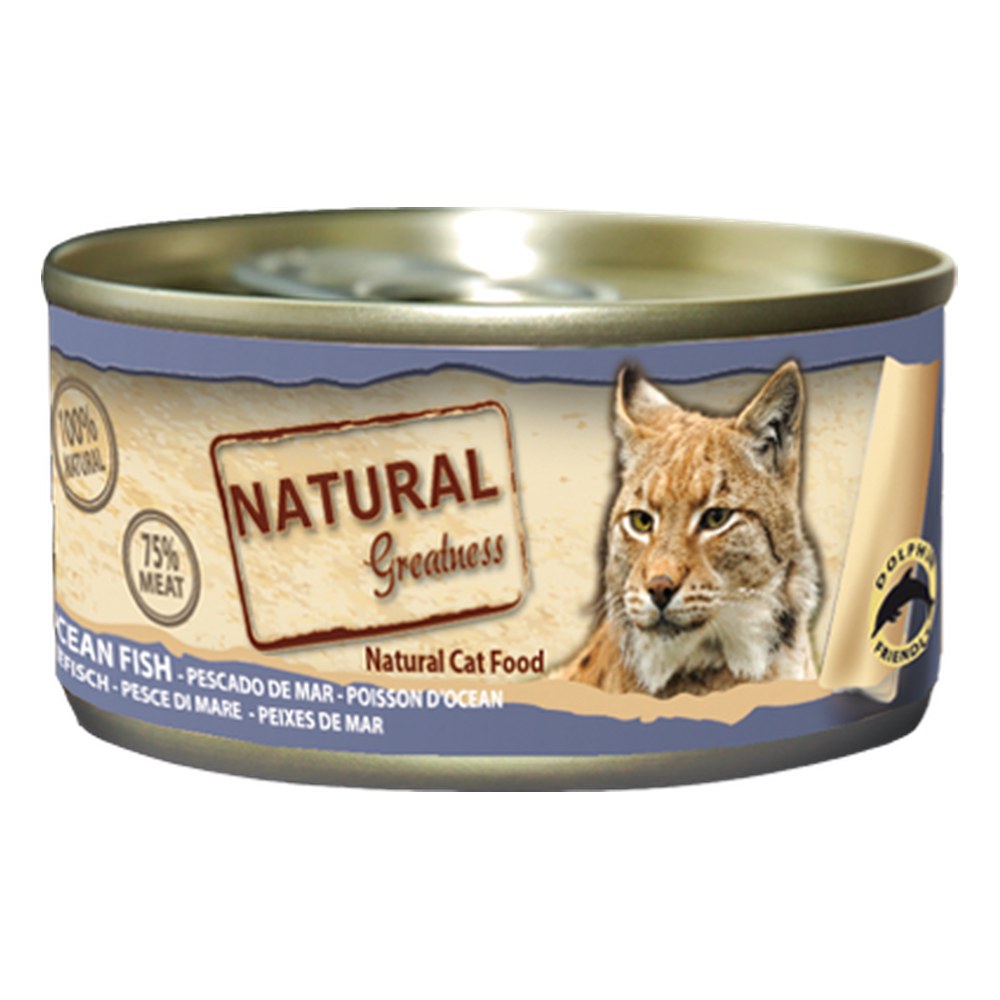 Natural Greatness Classic 70gr para gato - Pescado de mar