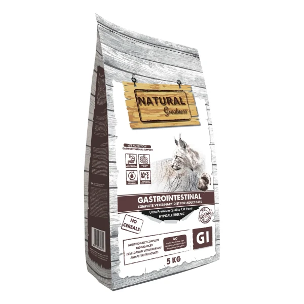 Natural Greatness Gastrointestinal para gatos – 5Kg