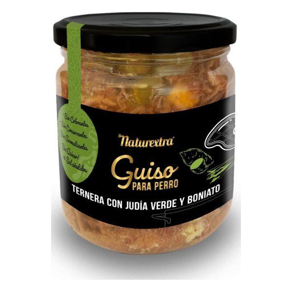 NaturExtra Guiso Ternera para perros 300gr
