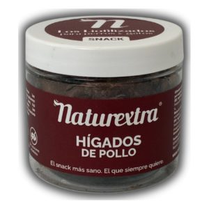 NaturExtra Hígado de Pollo Liofilizado para perros y gatos