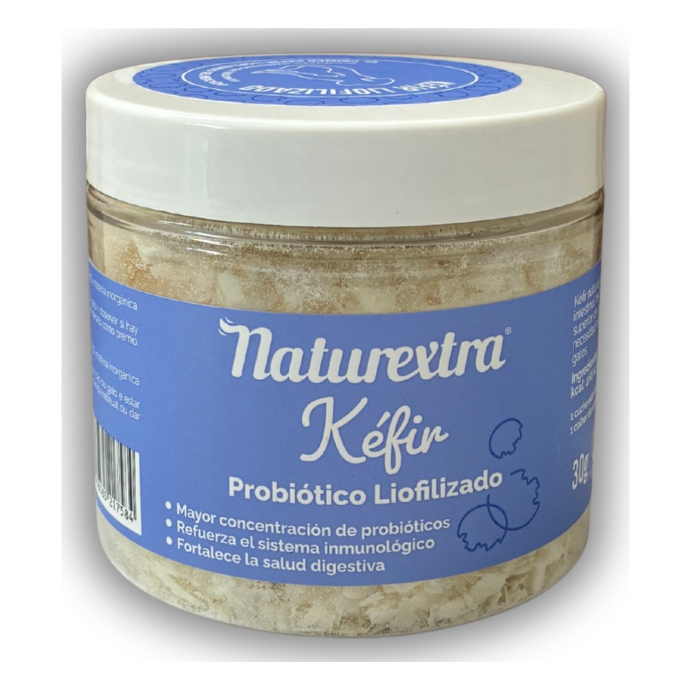 NaturExtra Kéfir Liofilizado para perros y gatos – 30gr