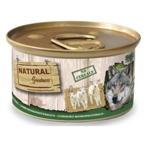Natural Greatness Monoprotéico Cordero – 170gr