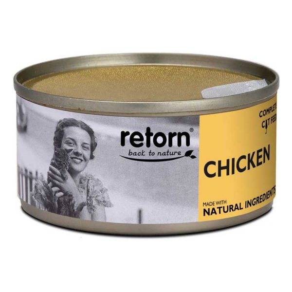 Retorn lata para gato